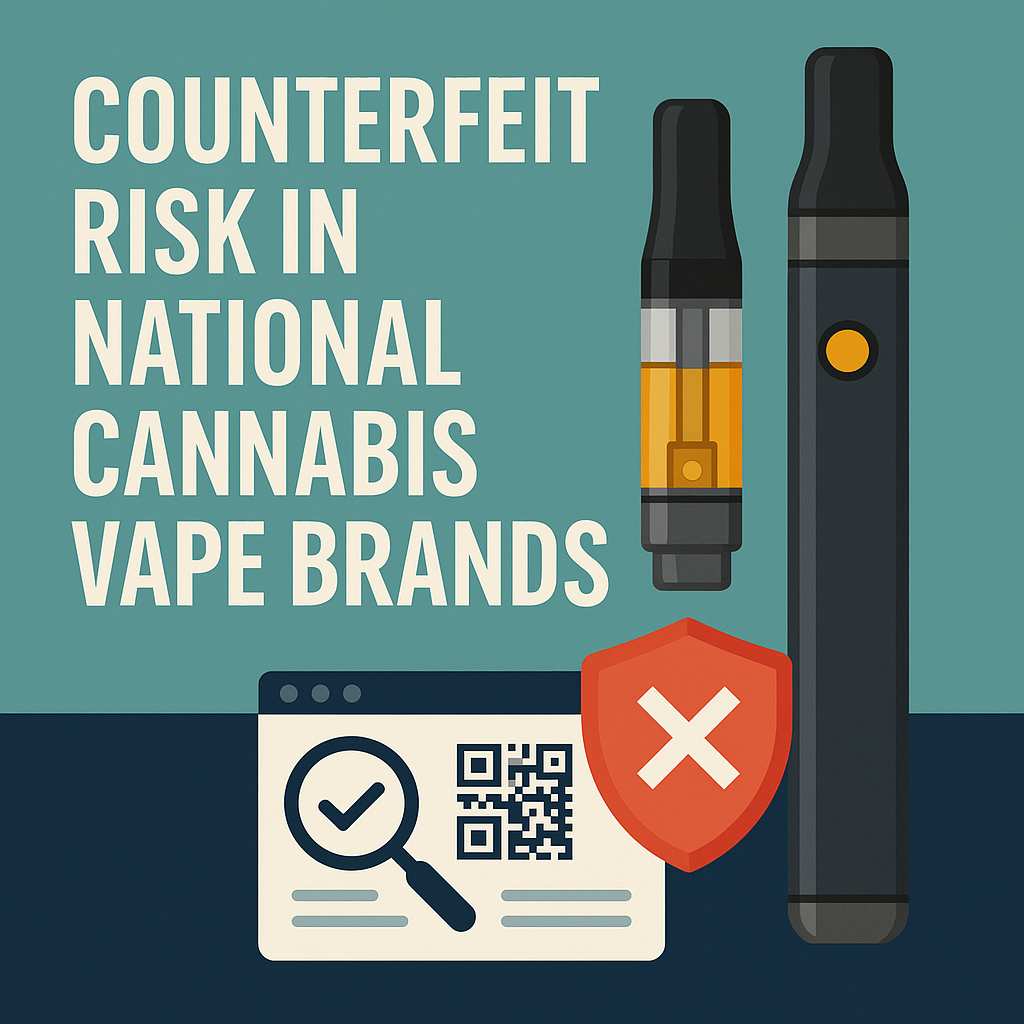 Trust Local: The Hidden Counterfeit Risk in National Cannabis Vape Brands