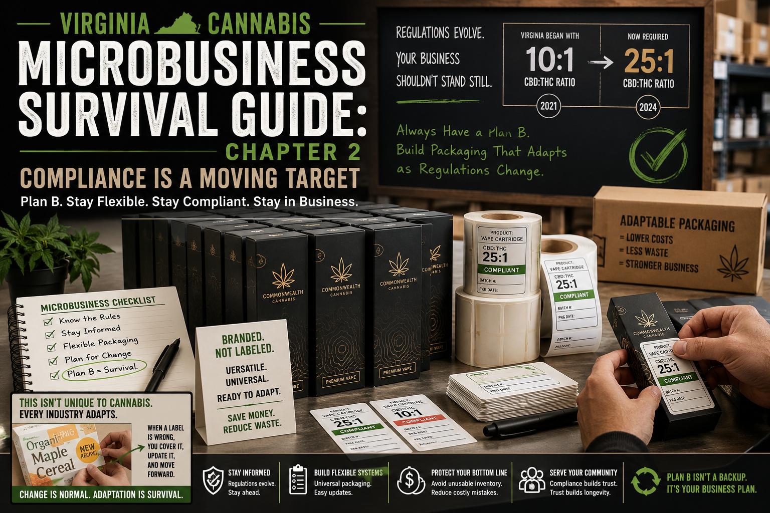 Virginia Cannabis Microbusiness Survival Guide: Chapter 2, Compliance